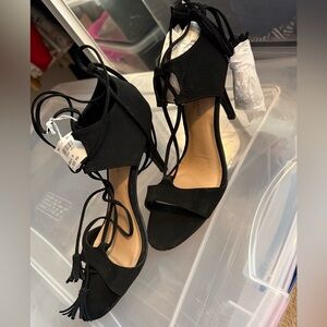 Christian Siriano Sleek Black Footwear
